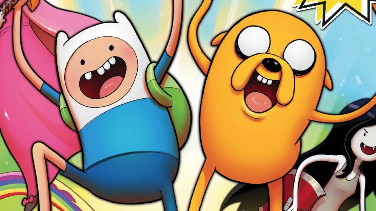Adventure Time comic cover art
