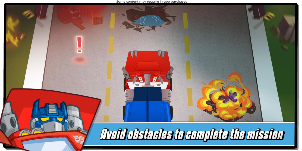 Transformers Rescue Bots: Hero Captura de pantalla 1