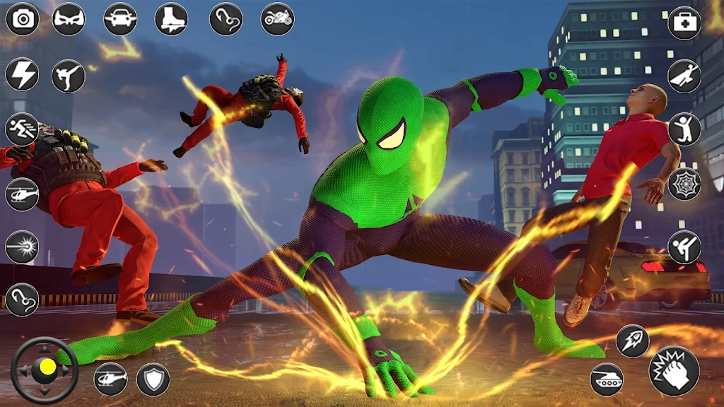 Rope Hero Spider: Spider Games Tangkapan skrin 3