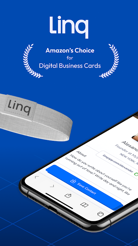 Linq - Digital Business Card Скриншот 2