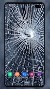 Broken Screen Wallpaper ဖန်သားပြင်ဓာတ်ပုံ 3