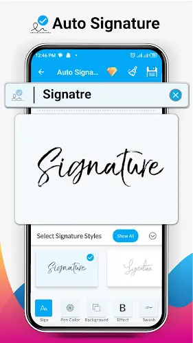 Signature Maker & Creator Captura de pantalla 2