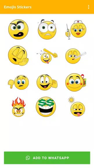 Emoji Stickers WASticker ဖန်သားပြင်ဓာတ်ပုံ 4