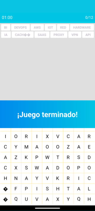 Buscando Palabras Screenshot 3