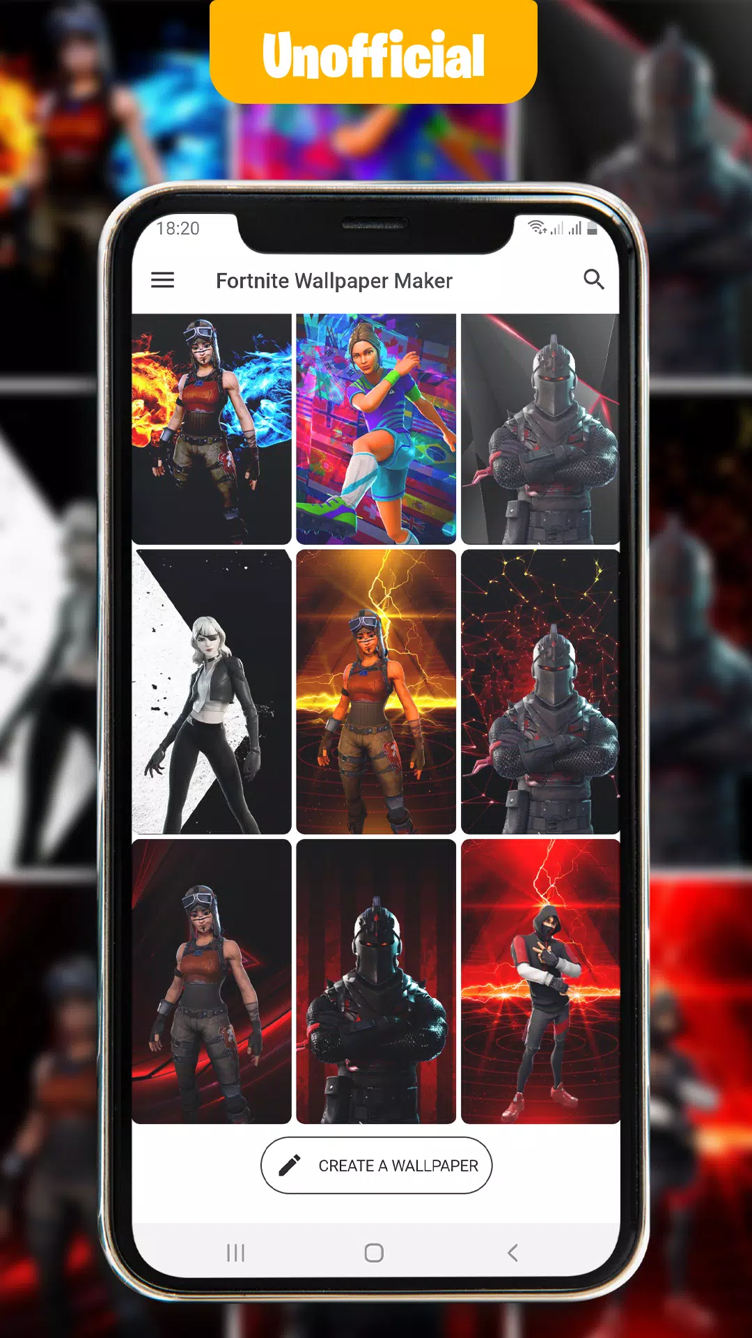 Battle Royale Wallpaper Maker应用截图第1张