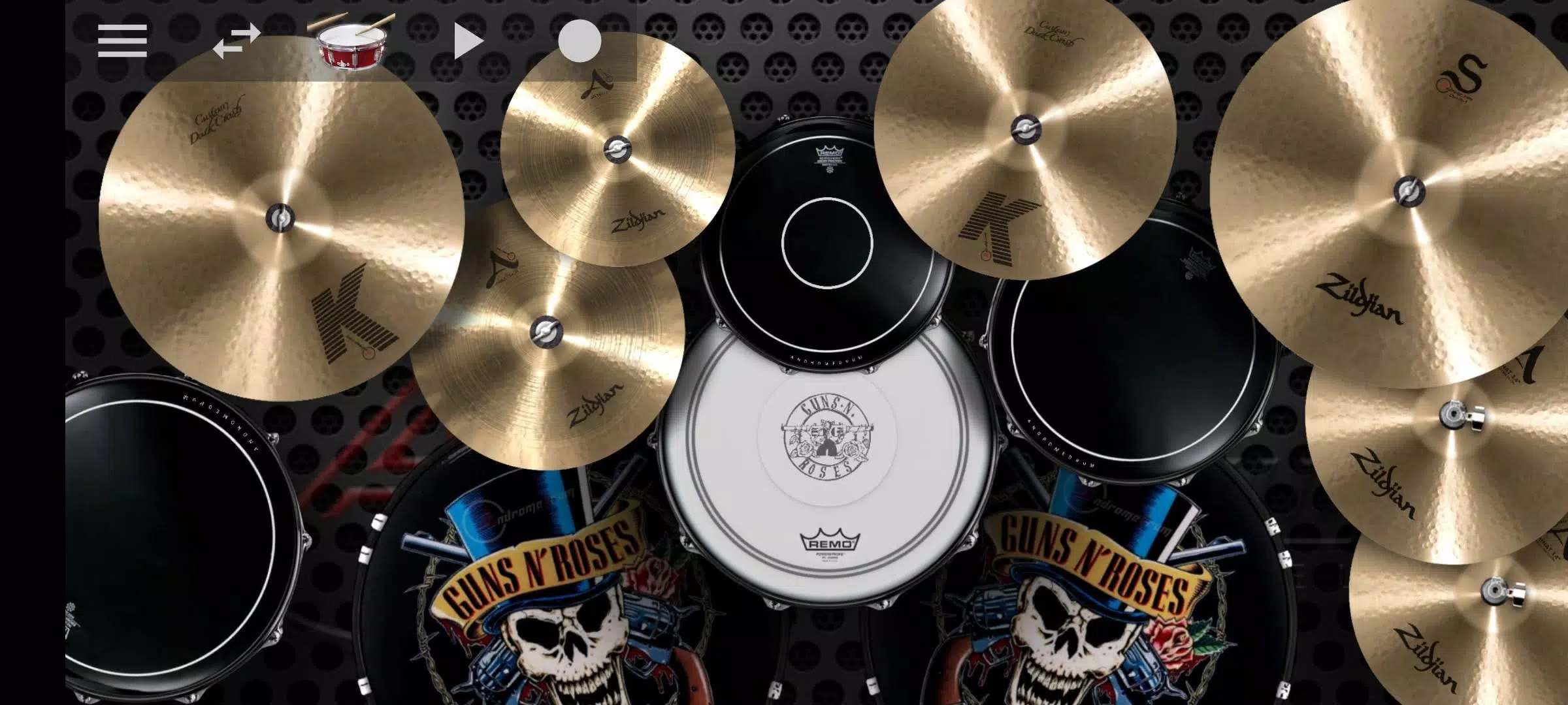 Mega Drum - Drumming App Скриншот 2