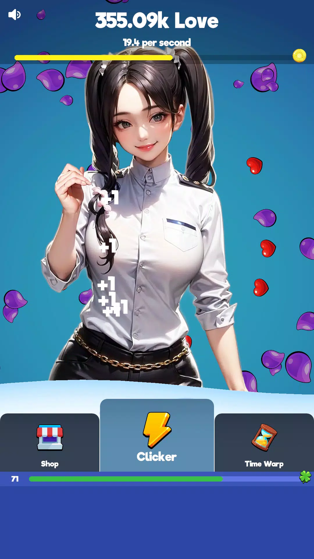 Sexy touch girls: idle clicker スクリーンショット 4