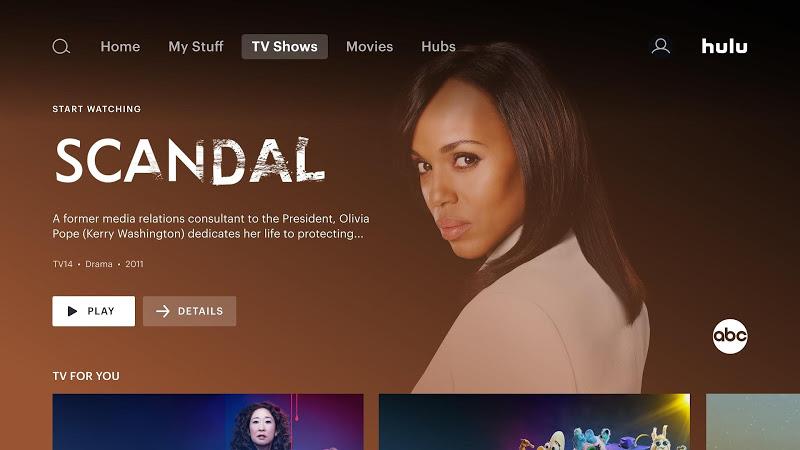 Hulu for Android TV Captura de pantalla 4