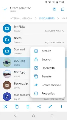 Solid Explorer File Manager Screenshot 1