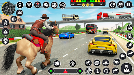 Horse Racing Games Horse Rider स्क्रीनशॉट 2