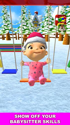 Baby Masha's Winter Playground 스크린샷 2