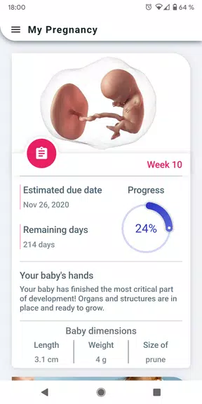 My Pregnancy - Week by Week स्क्रीनशॉट 1