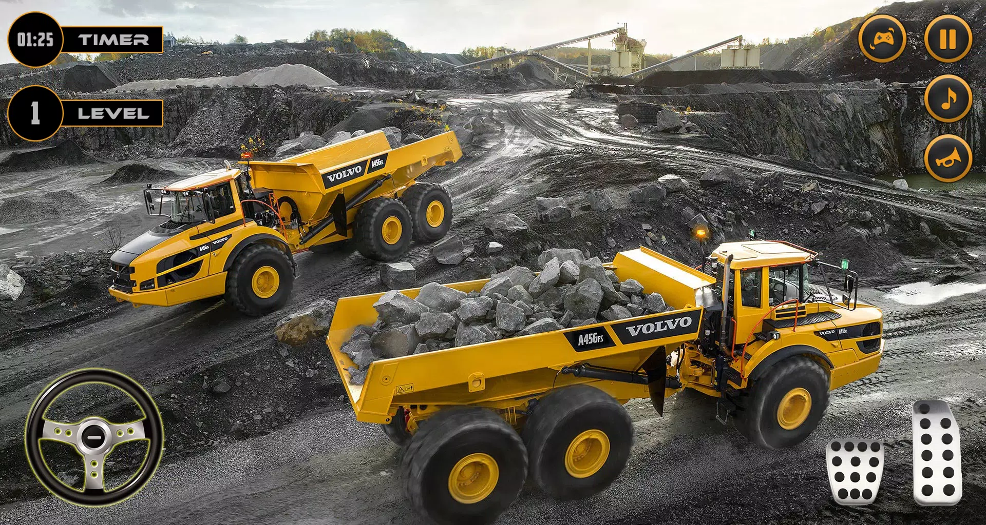 Real Excavator Simulator Games 스크린샷 3