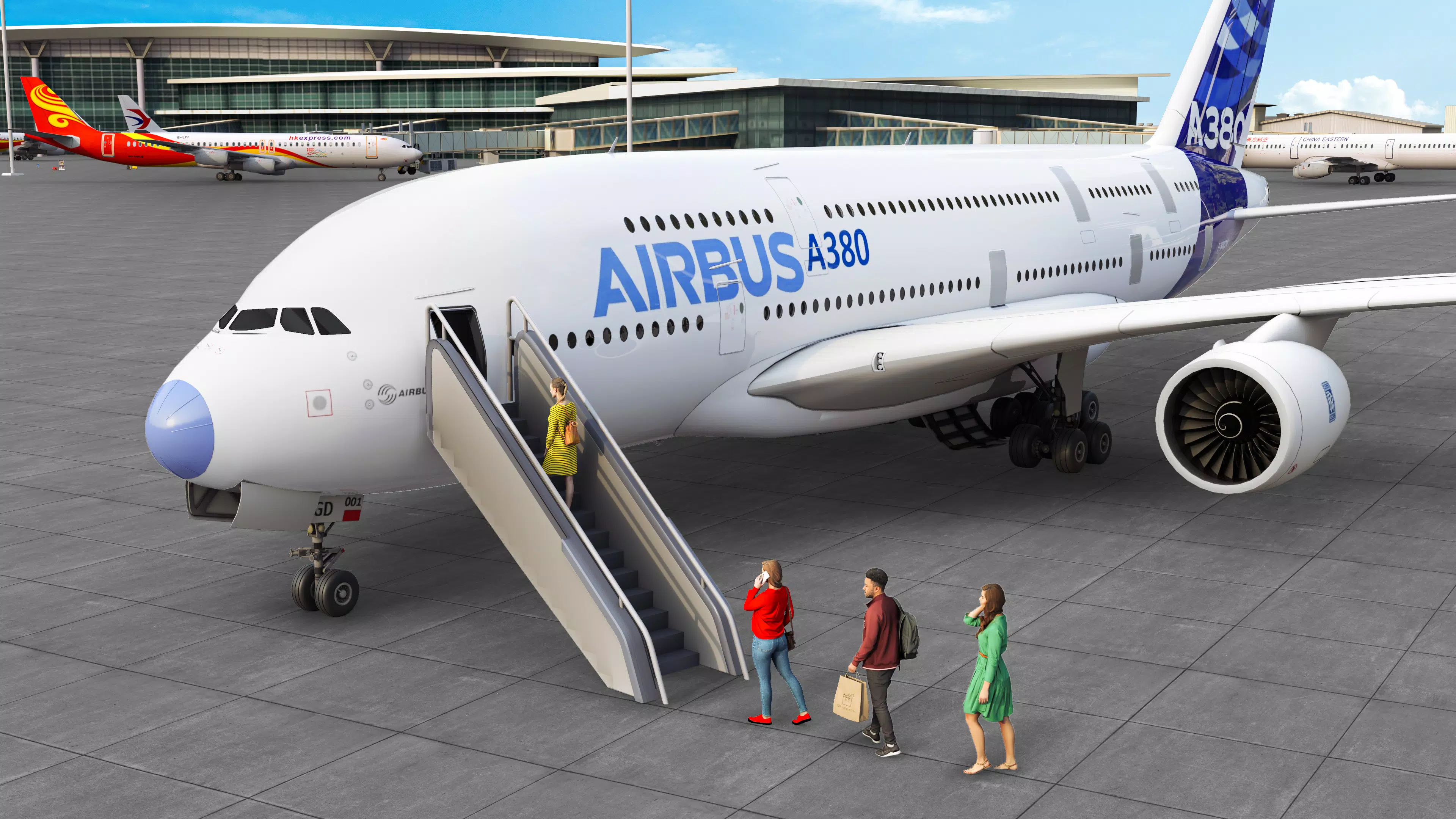 Airplane Flight Simulator 2023 Captura de tela 1