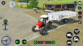 US Farming Tractor: Cargo Game Ekran Görüntüsü 2