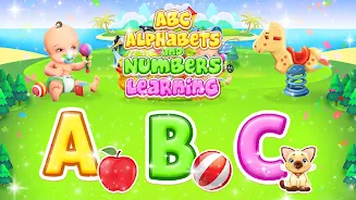 Learn ABC Alphabets & 123 Game Capture d'écran 1