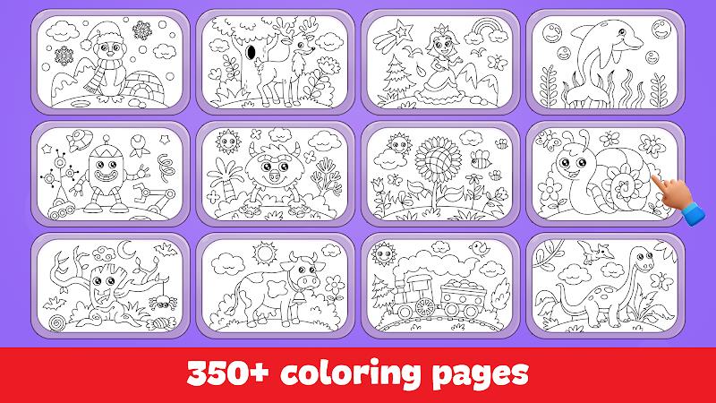 Kids Coloring Game Color Learn স্ক্রিনশট 2