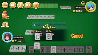 Mahjong 2P: Chinese Mahjong Скриншот 3