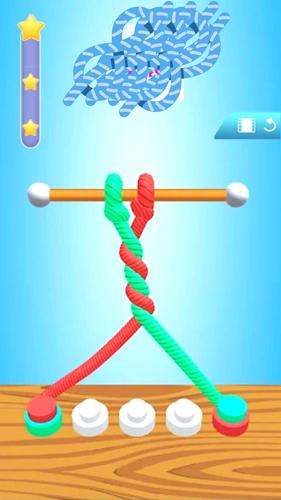 Twisted Tangle Knot 3D Game Ảnh chụp màn hình 3