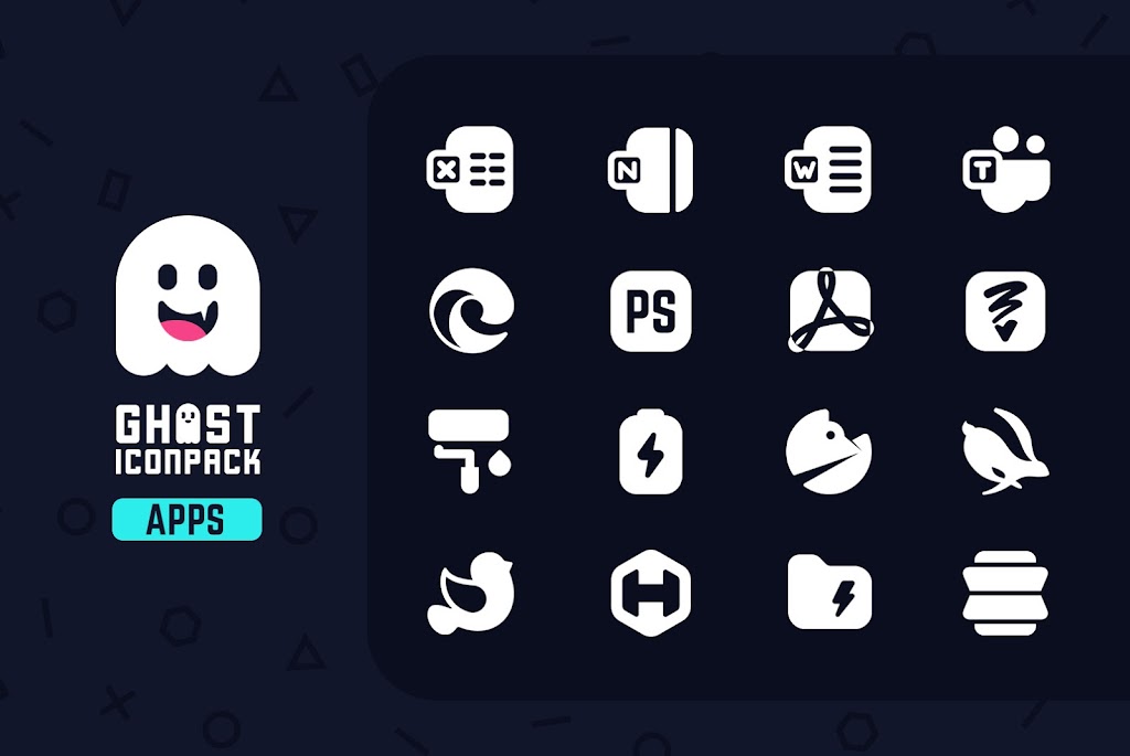 Schermata Ghost Icon Pack Mod 3