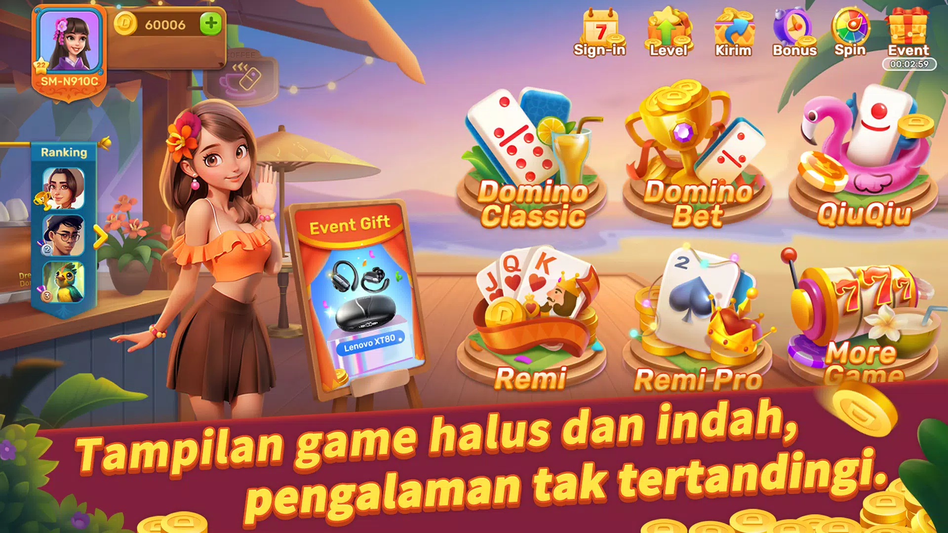 Dream Domino Tangkapan skrin 1