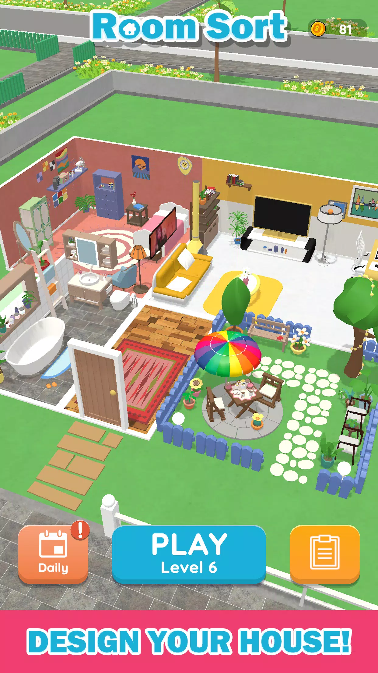 Room Sort - Floor Plan Game Screenshot 4