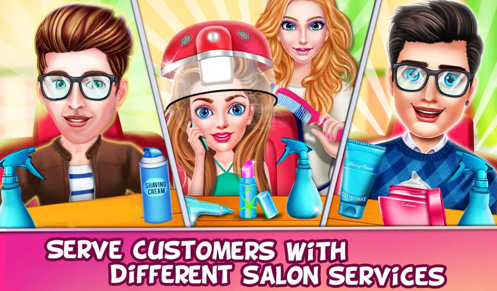 Barber Shop - Simulator Games应用截图第3张