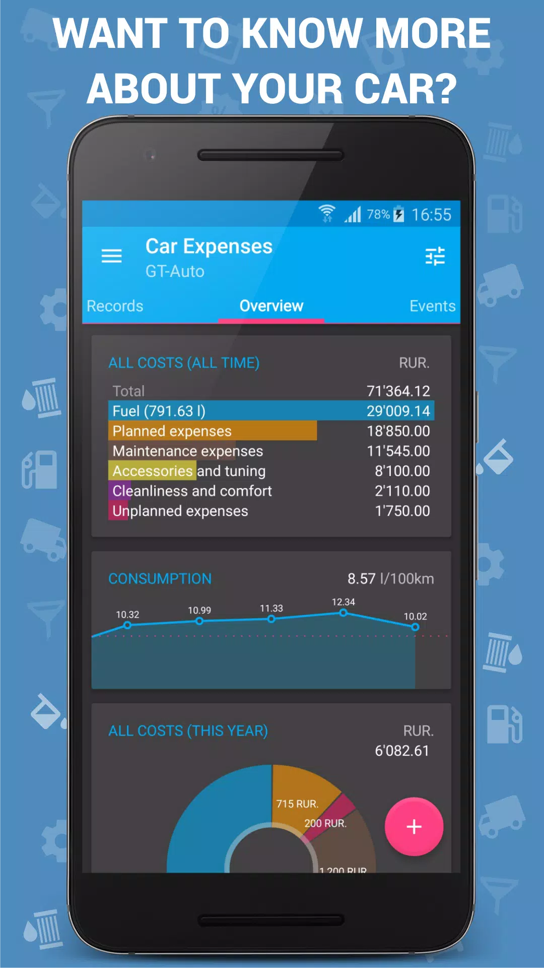 Car Expenses Manager Screenshot 1