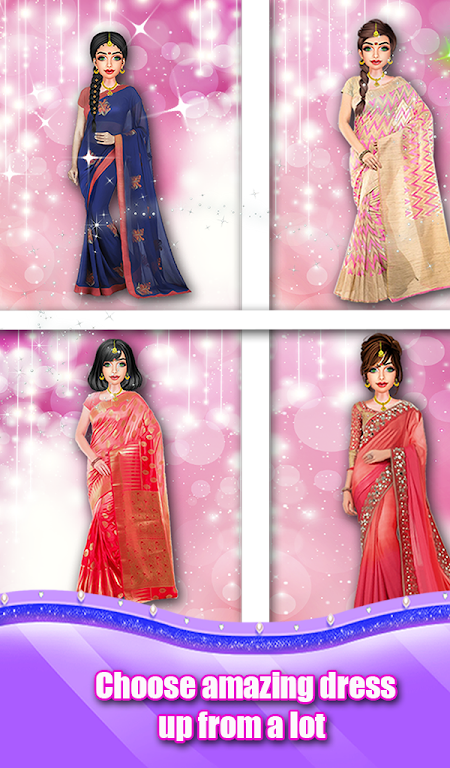 Indian Wedding Saree Designs Tangkapan skrin 3