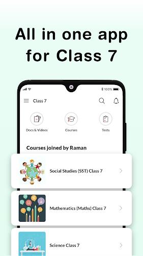 Class 7 CBSE NCERT & Maths App Ekran Görüntüsü 1