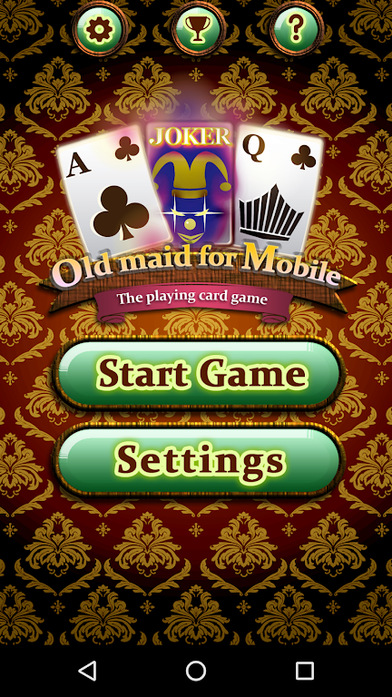 Old maid for Mobile(the card game) Screenshot 3