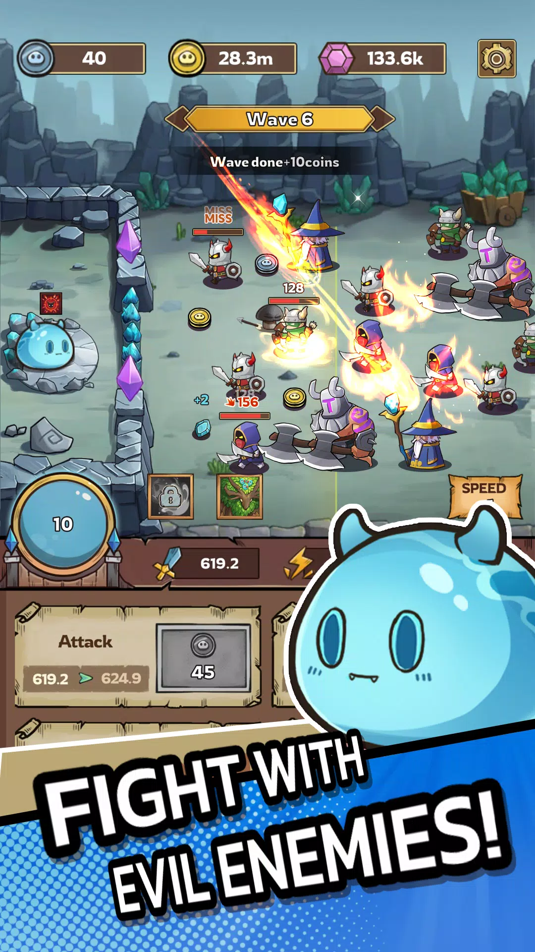Slime Castle Captura de tela 1