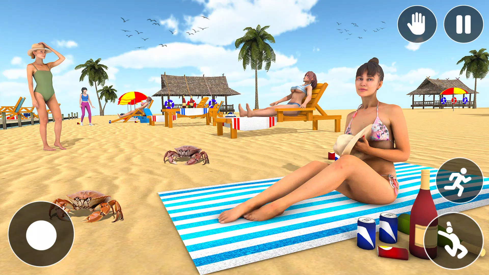 Grand Beach Club Simulator 3D Captura de tela 4