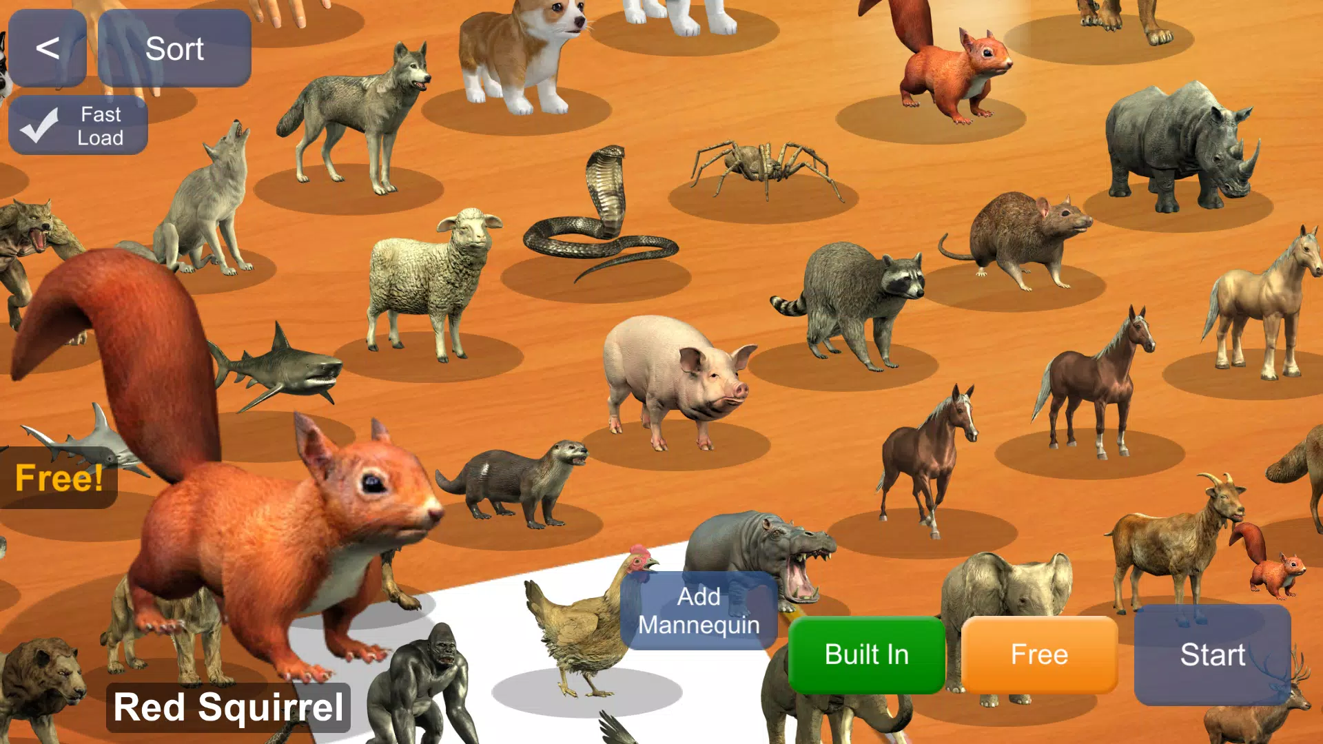 3D Mannequins Screenshot 2
