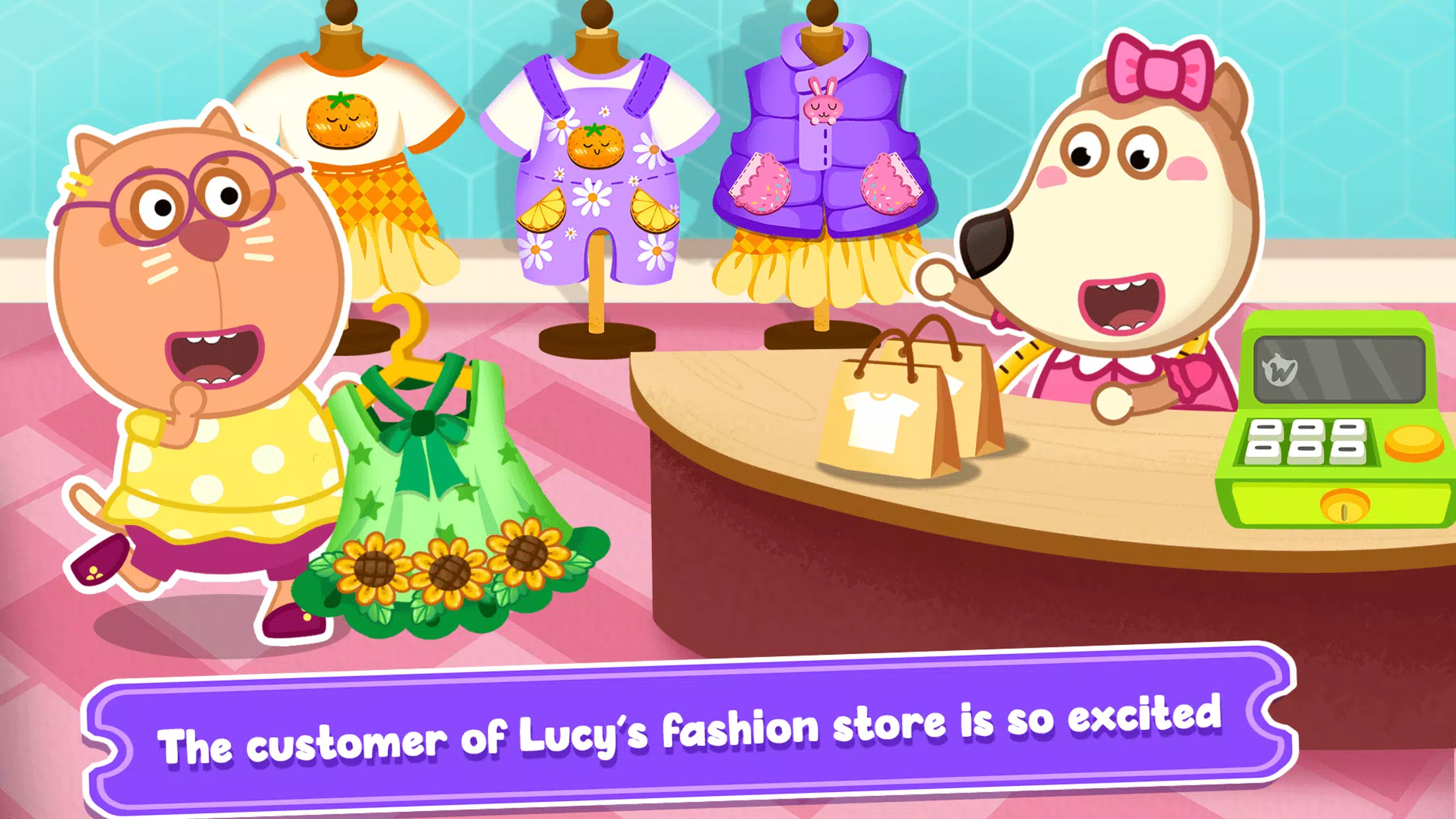 Lucy's Fashion Style Dress Up Скриншот 4