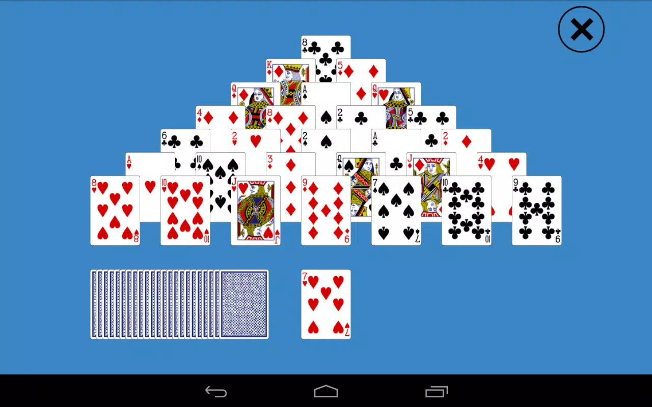 Classic Pyramid Solitaire ဖန်သားပြင်ဓာတ်ပုံ 4