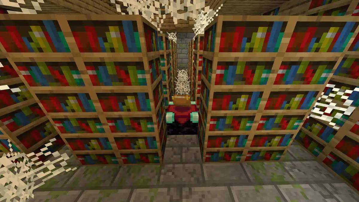 estantería en Minecraft