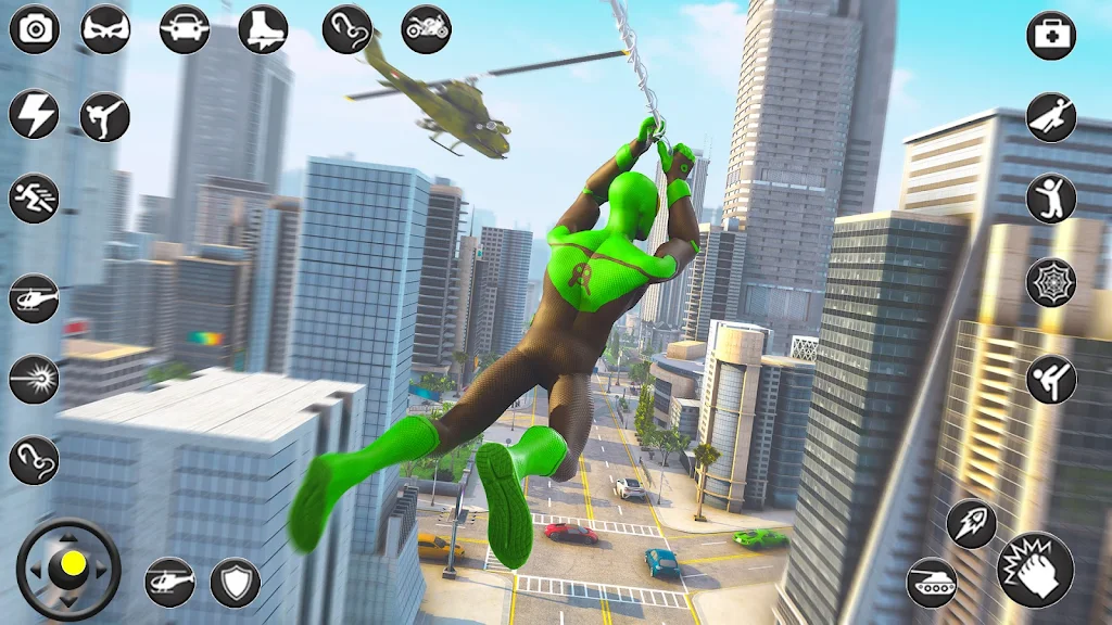 Rope Hero Spider: Spider Games Tangkapan skrin 4