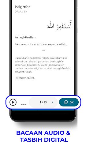 Dzikir Pagi dan Petang Sunnah Captura de pantalla 3