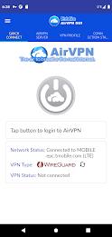 AirVPN Eddie Client GUI Schermafbeelding 1