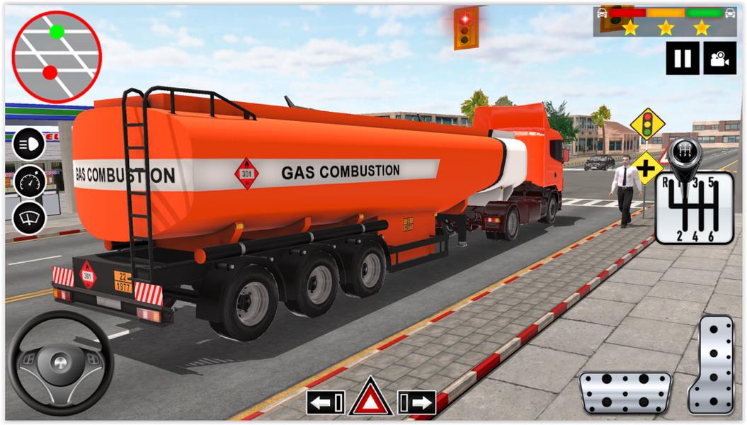 Oil Tanker Truck Driving Zrzut ekranu 3