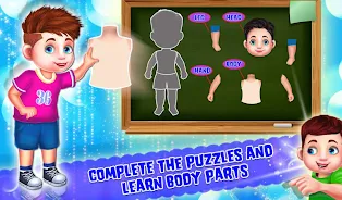 Kids Learning Human Bodyparts應用截圖第3張