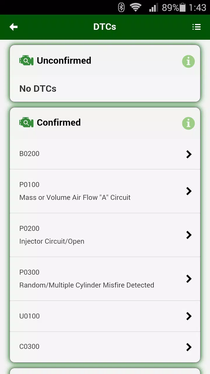 Schermata Doctor Hybrid ELM OBD2 scanner 4