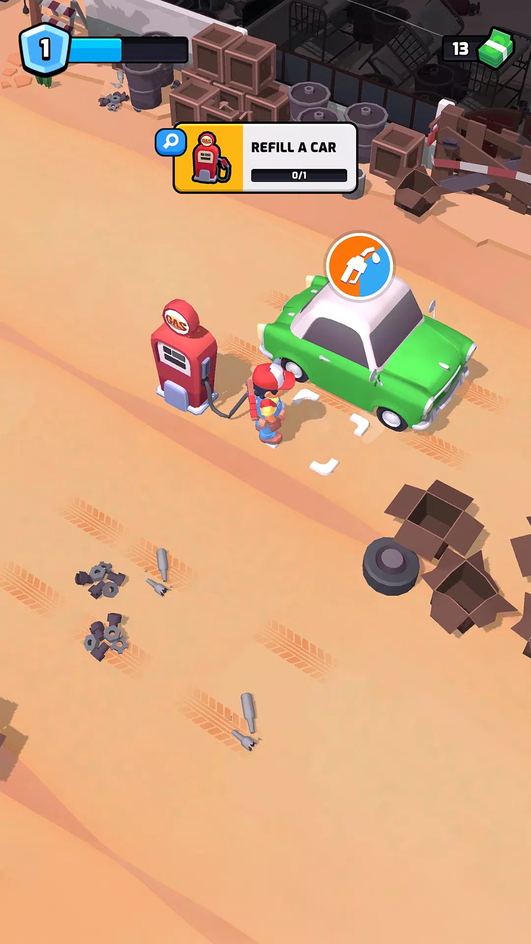Gas Station Simulator Tycoon ဖန်သားပြင်ဓာတ်ပုံ 3