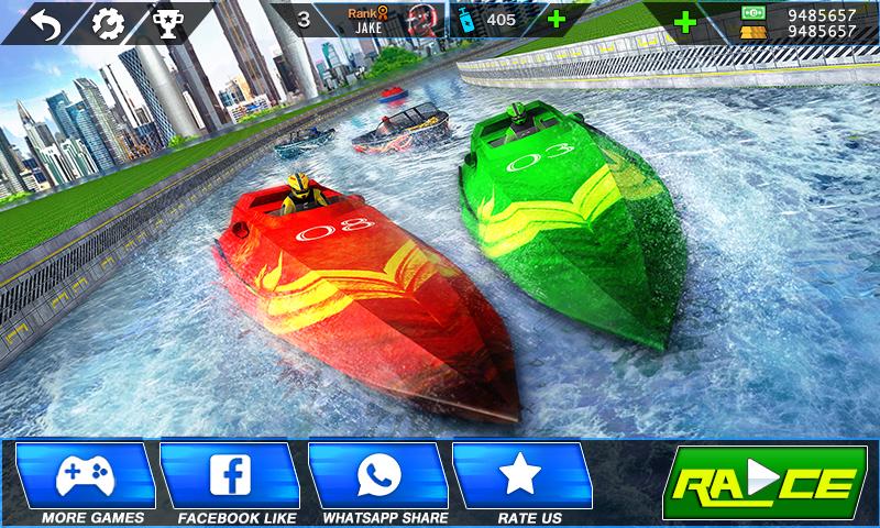 Speed Boat Crash Racing ภาพหน้าจอ 2