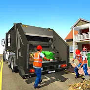 Real Garbage Truck Simulator Скриншот 2