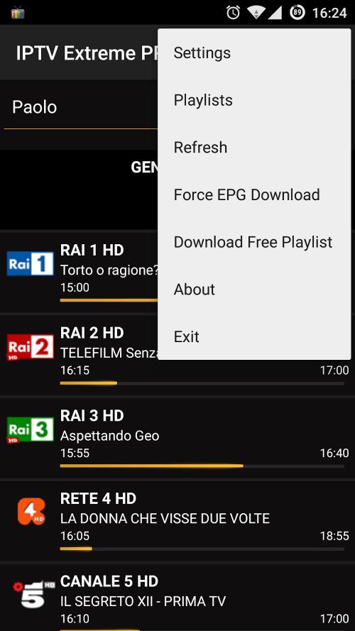 IPTV Extreme Pro Tangkapan skrin 2