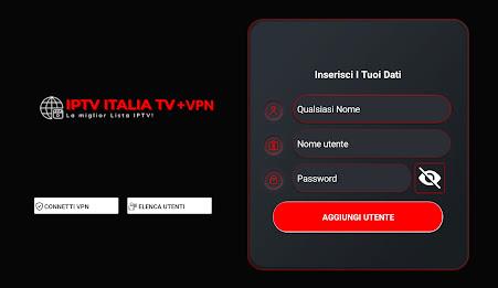 IPTV ITALIA TV + VPN ภาพหน้าจอ 1