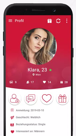 Österreich Chat und Dating Captura de pantalla 1