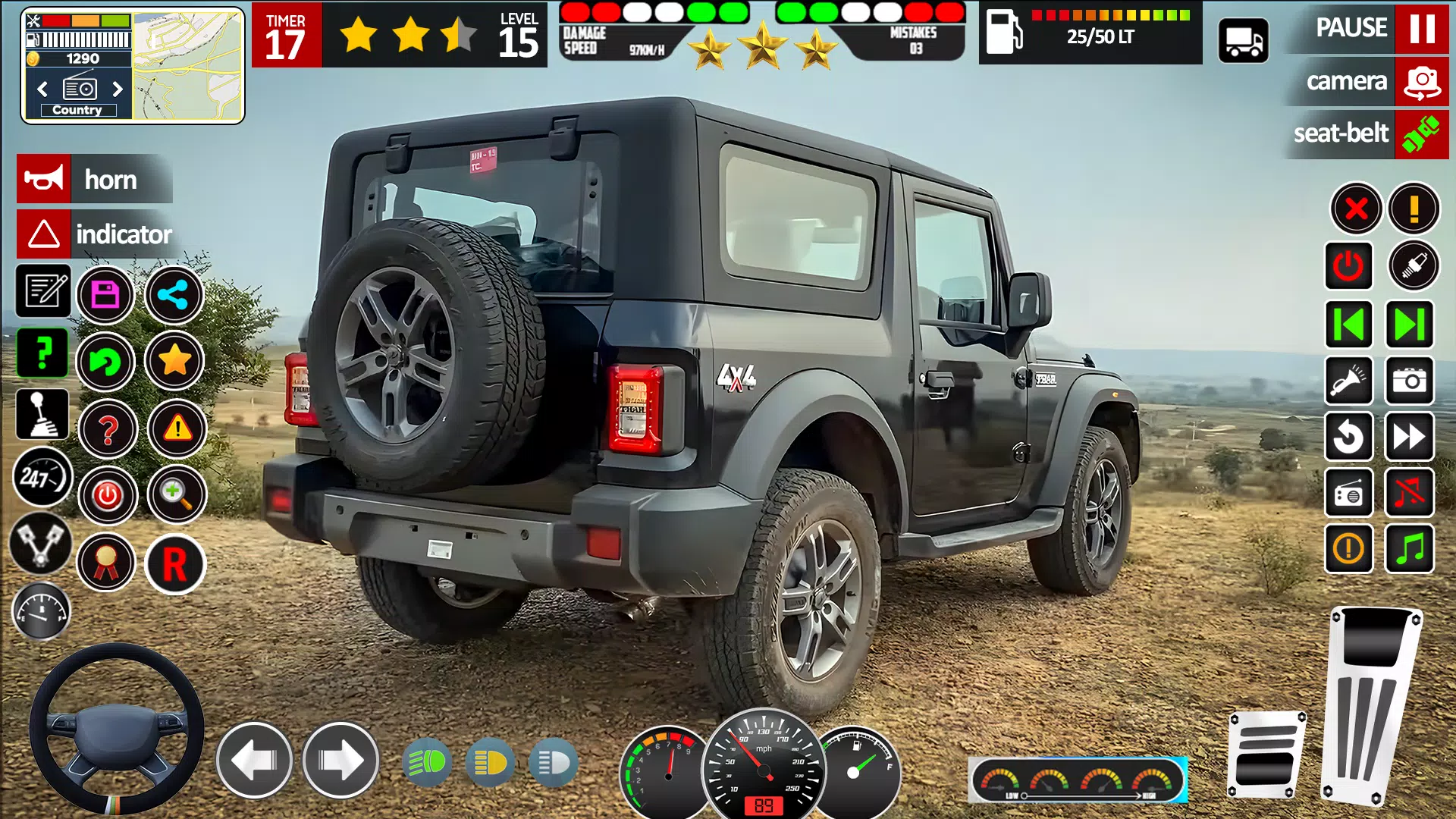 Jeep Driving Game 3d Simulator स्क्रीनशॉट 1